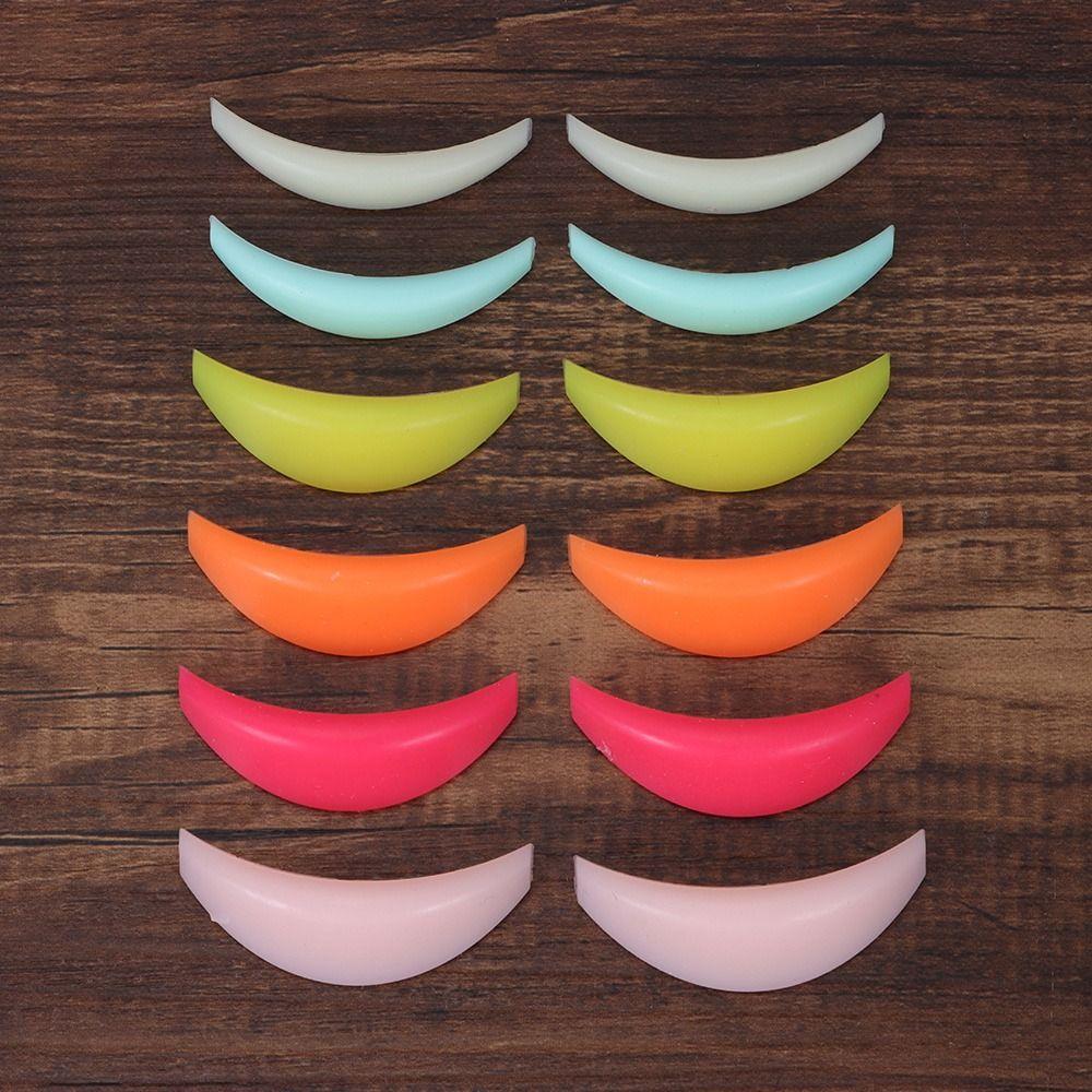 Инструменты Аксессуары для макияжа Радужные подушечки для завивки ресниц 3D Подъем ресниц Силиконовый инструмент для завивки ресниц