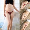 Сексуальные женщины с открытой промежностью, прозрачные кружевные стринги, стринги, нижнее белье из искусственного жемчуга