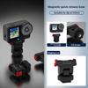 Магнитное быстросъемное основание для DJI OSMO ACTION 6/Osmo Nano 1/4 Винт Холодный башмак Расширительный кронштейн Аксессуары для камеры