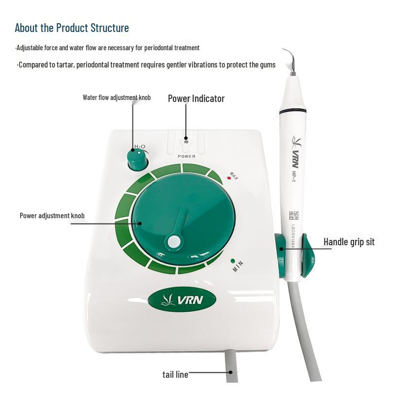 Weirun Type B Ultrasonic Scaler for Veneer Removal - Yue Xie Zhu Zhun Certified