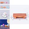 Playful Resin Rabbit Eat Mooncake Micro Landscape Decor Enhancing Festive Seasonal Displays