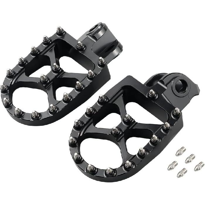 For Beta RR 300 250 2013-2019 Footrests Footpeg Pin Foot Pegs Rests Pins 350 390 400 430 450 480 498 520 525 2006-2019(Black)