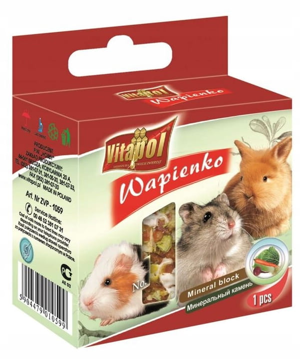 Vegetable Lime Cube for Rodents