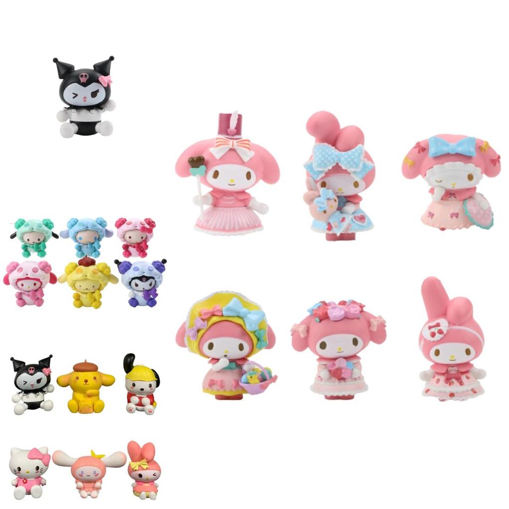 Милый набор фигурок-кукол Sanrio My Melody для домашнего декора и украшения торта