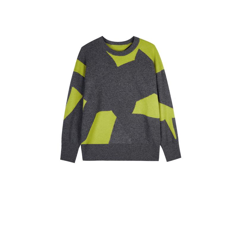 Свитер женский пуловер из смесовой шерсти и кашемира