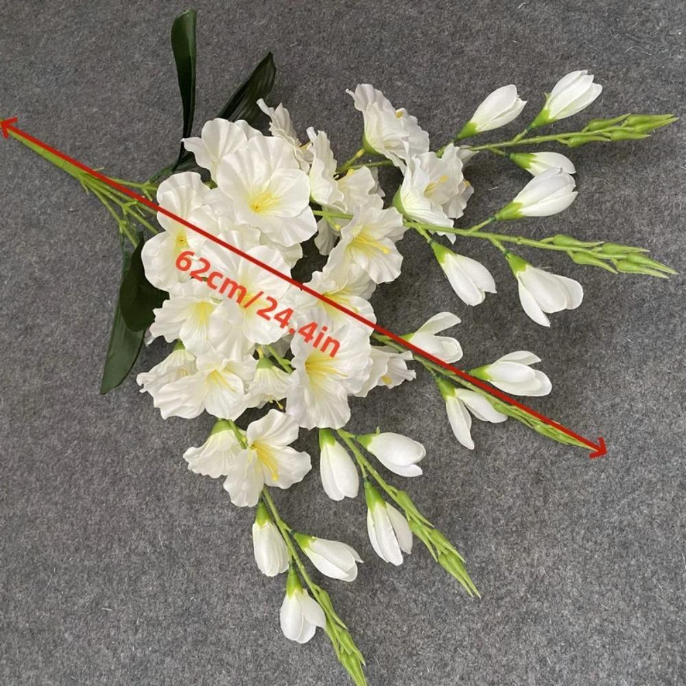 62cm Artificial Gladiolus Flowers DIY Fake Flowers Artificial Hyacinth Violet Flower Home Decor