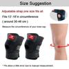 Knee Brace Open Patella Support Adjustable Elastic Sports Kneecap Protector