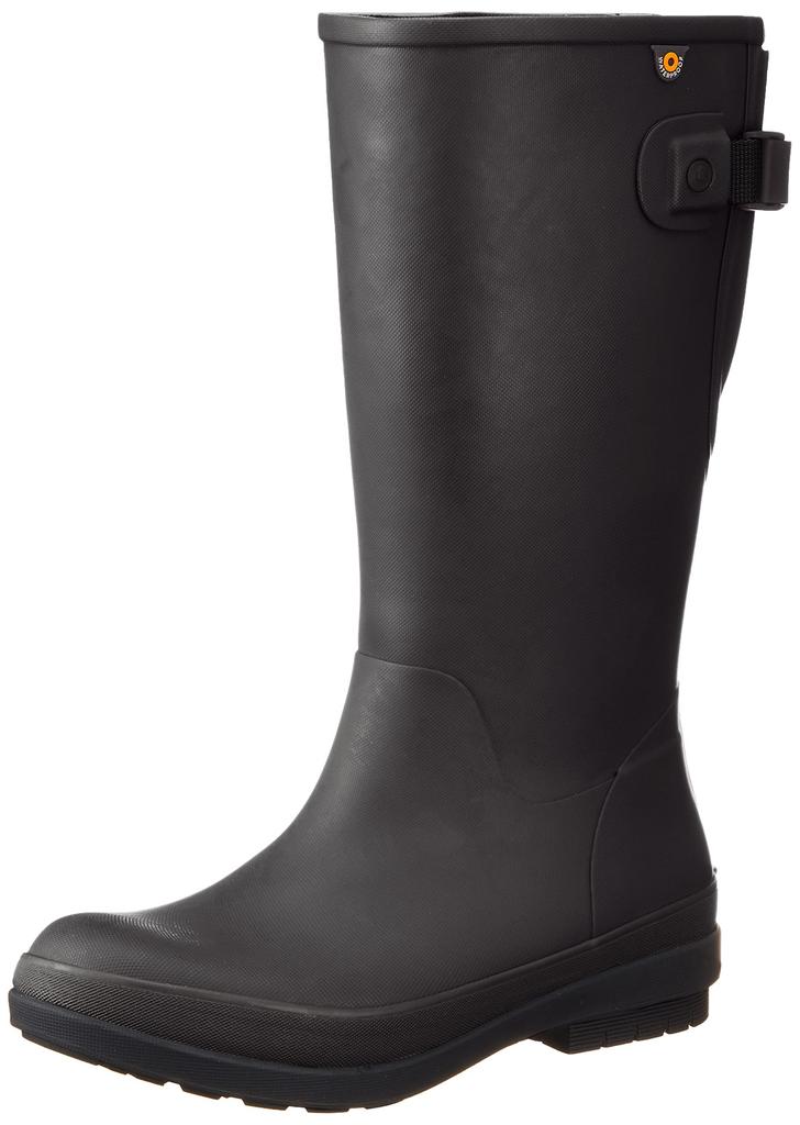 Bogs AMANDA2 TALL Rain Size 2E Women's Shoes, Black, 23.0 Cm,