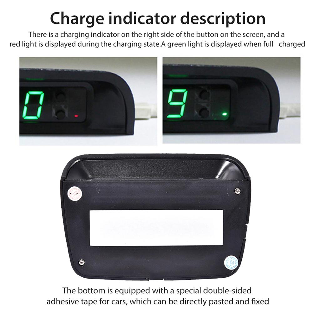4 IN 1 Solar Car Digital Clock Thermometer Date High Watch Interior Auto Accessories Precision Electronic Luminous L1V4