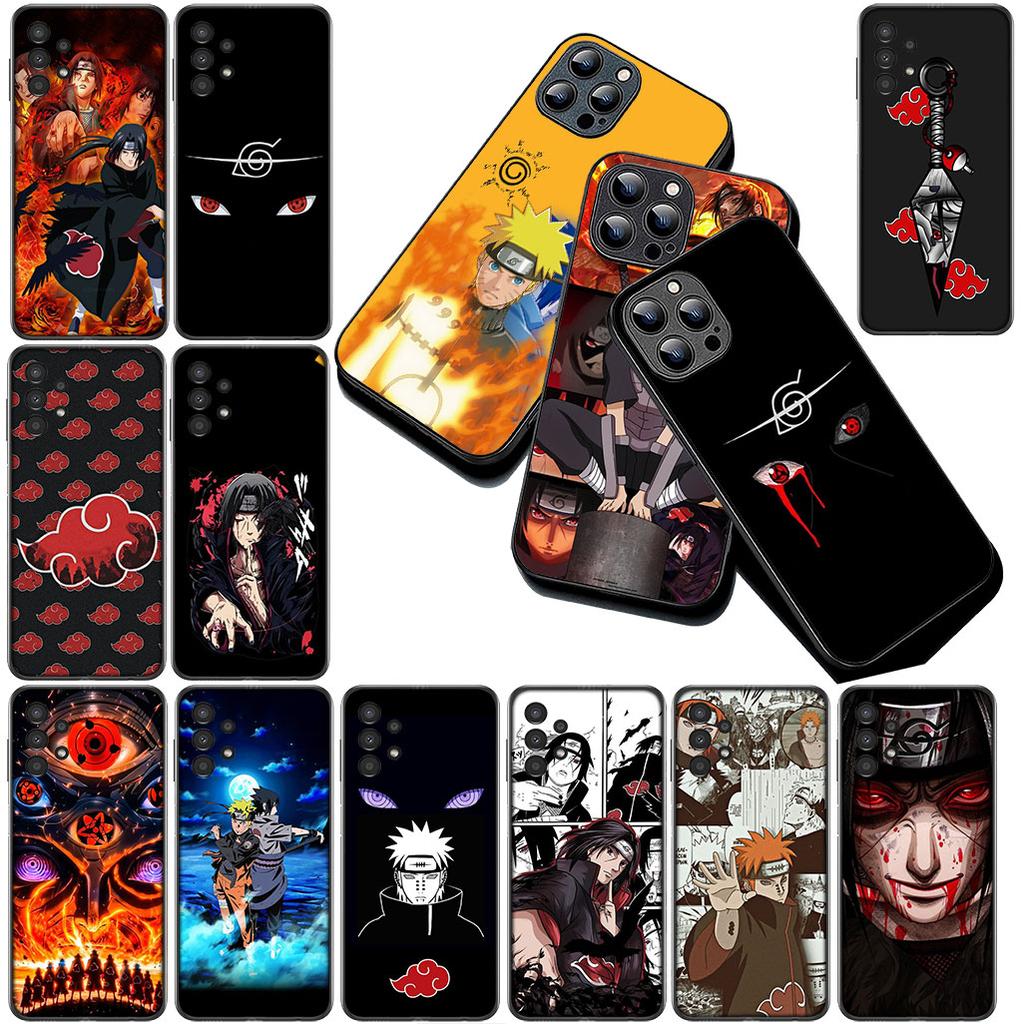 for Samsung Galaxy S10 S8 S9 Plus A33 A34 A31 70 A71 A72 Note 20 9 8 S10E Phone Case Akatsukis Kakashis Itachis Uchiha Sasukes