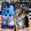 Case For ZTE Blade A7s A7020 Black Matte Soft TPU Protection Shockproof Cover For ZTE Blade L210 Fundas Stylish Luxury Housing
