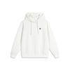 Li Ning Sports Lifestyle Series Hooded Loose Pullover Sweatshirt Long Sleeve Women Sweatshirt Off-White AWDU596-3