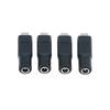 1/2 шт. USB-C на DC 5521 5,5x2,1 мм 5525 5,5*2,5 Женский адаптер для мини-кабеля питания DC Разъем Зарядный бочкообразный разъем Адаптер питания
