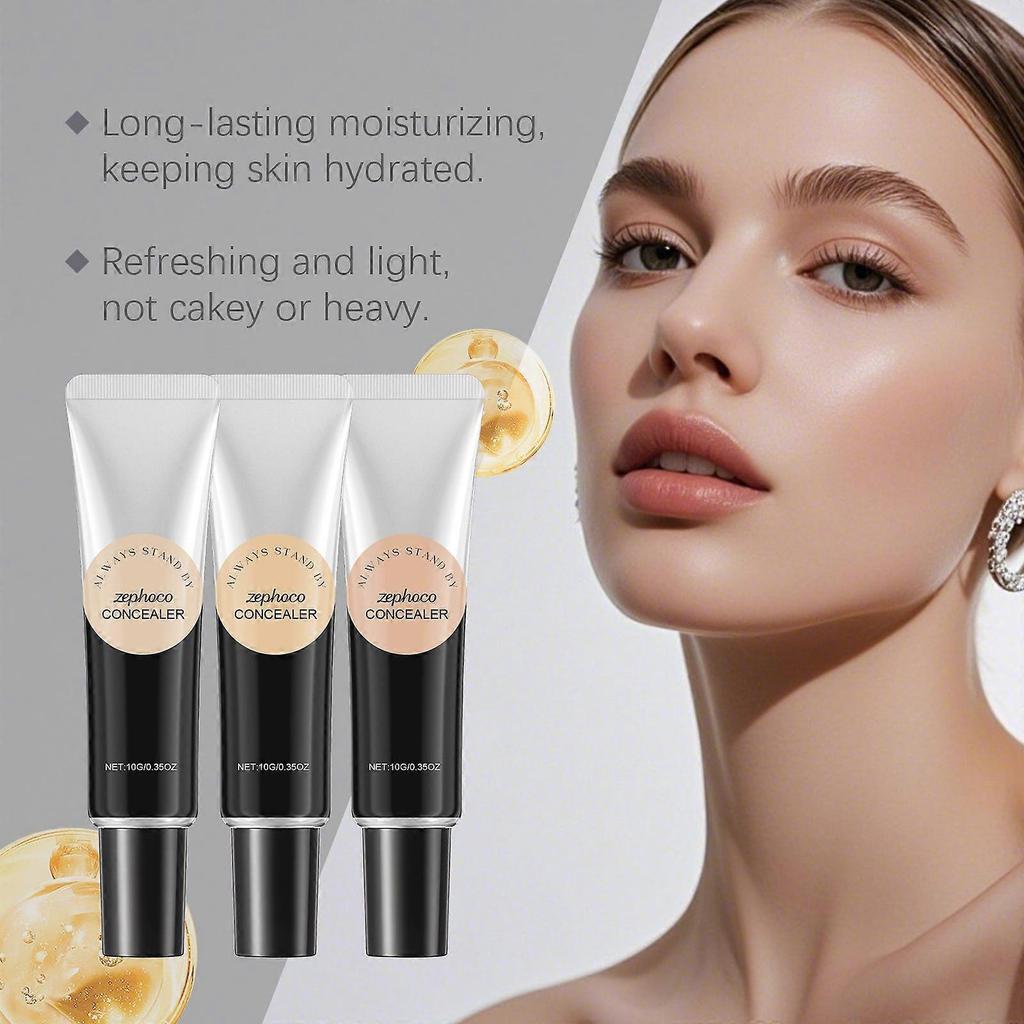 The Dark Skin Waterproof Moisturizing Concealer Hydrates And Nourishes The Skin, Making It Light, Matte, Oily And Dry