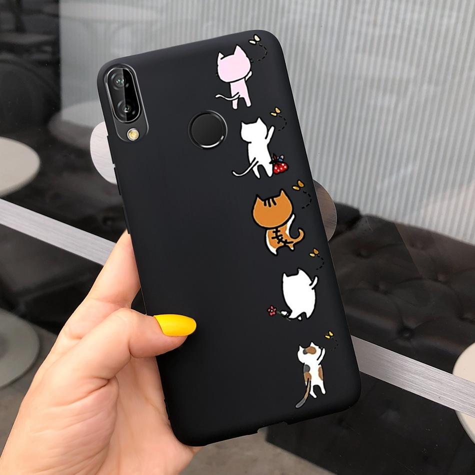 Чехол для Huawei P20 Lite Nova 3e ANE-LX1 ANE-LX2 Милый Мультяшный Конфетный Цвет Силиконовые Чехлы для Телефона Для Huawei P20lite Мягкая TPU Обложка