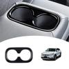 GIKAKU Rear Seat Drink Cup Holder Interior Panel for Honda Vezel Model Panel, (Piano Black) (New RV3/RV4/RV5/RV6)