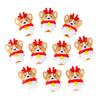 10Pcs Christmas Halloween Pencils Tip Caps Silicone Pencil Protectors for Children Students Adult and Professional
