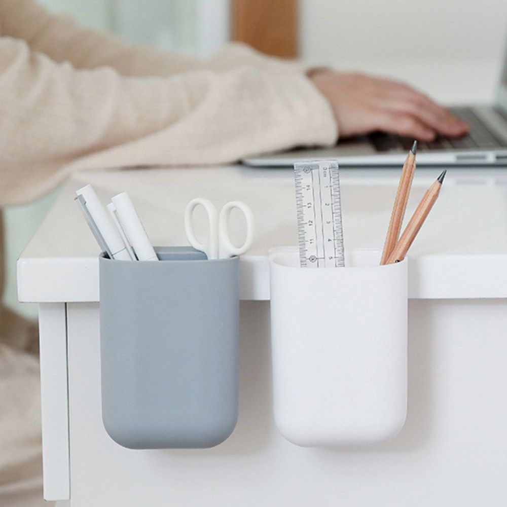 Supplies Student Stationery Hangable Pencil Box Desktop Storage Box Pen Container Paste Pencil Box