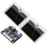 2Pcs TS DBP90B 2Q VU Meter with Driver Board Audio Level Accessory with Backlight
