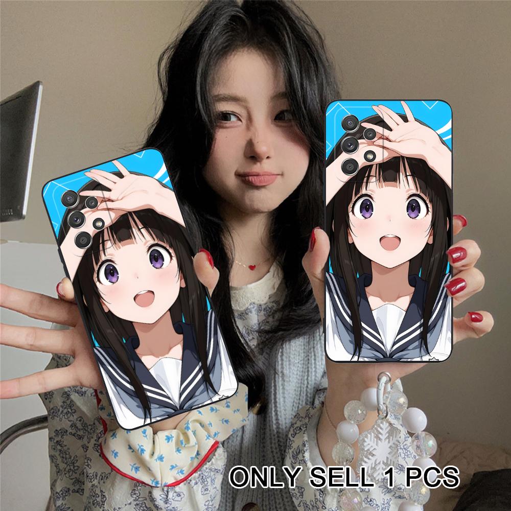 Hyouka Chitanda Matte TPU Mobile Phone Case for Samsung Galaxy A56 55 54 53 52 51 36 35 34 23 16 15 5G Colorful Cover