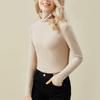 Women's Winter High Collar Elastic Turtleneck Sweater Tops Blouse Undershirts Long Sleeve T-Shirts For Women Thermals Pullovers Formal Clothes