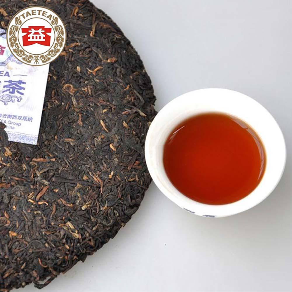 Пирог TAETEA Ripe Puer Yuan Shu Puer 2015 года 357г