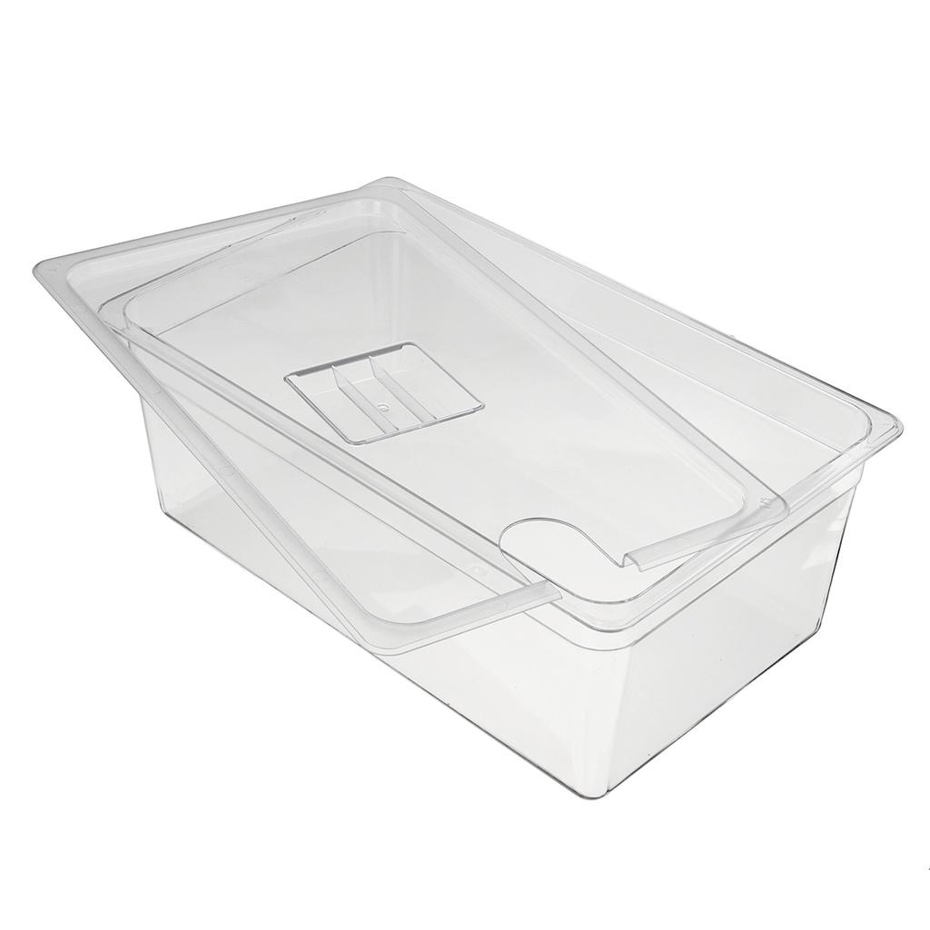 11L Sous Vide Container with Lid 11 Liter Water Tank Bath for Circulator Sous Vide Culinary Immersion Slow Cooker Cooking Tools