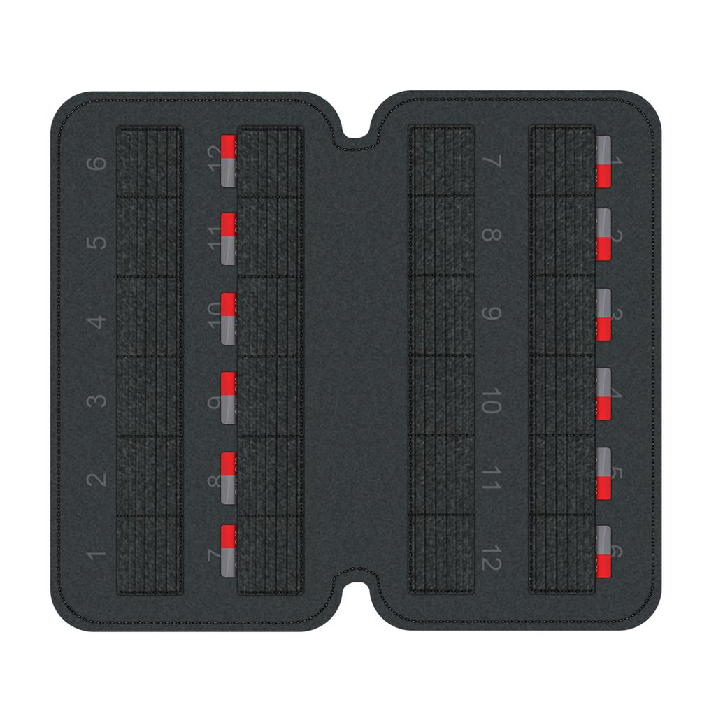 24 Slots Memory Card Storage Cases Carrying Box Holder Host Accessories for Deck TF MicroSD Cards Keeper Holder