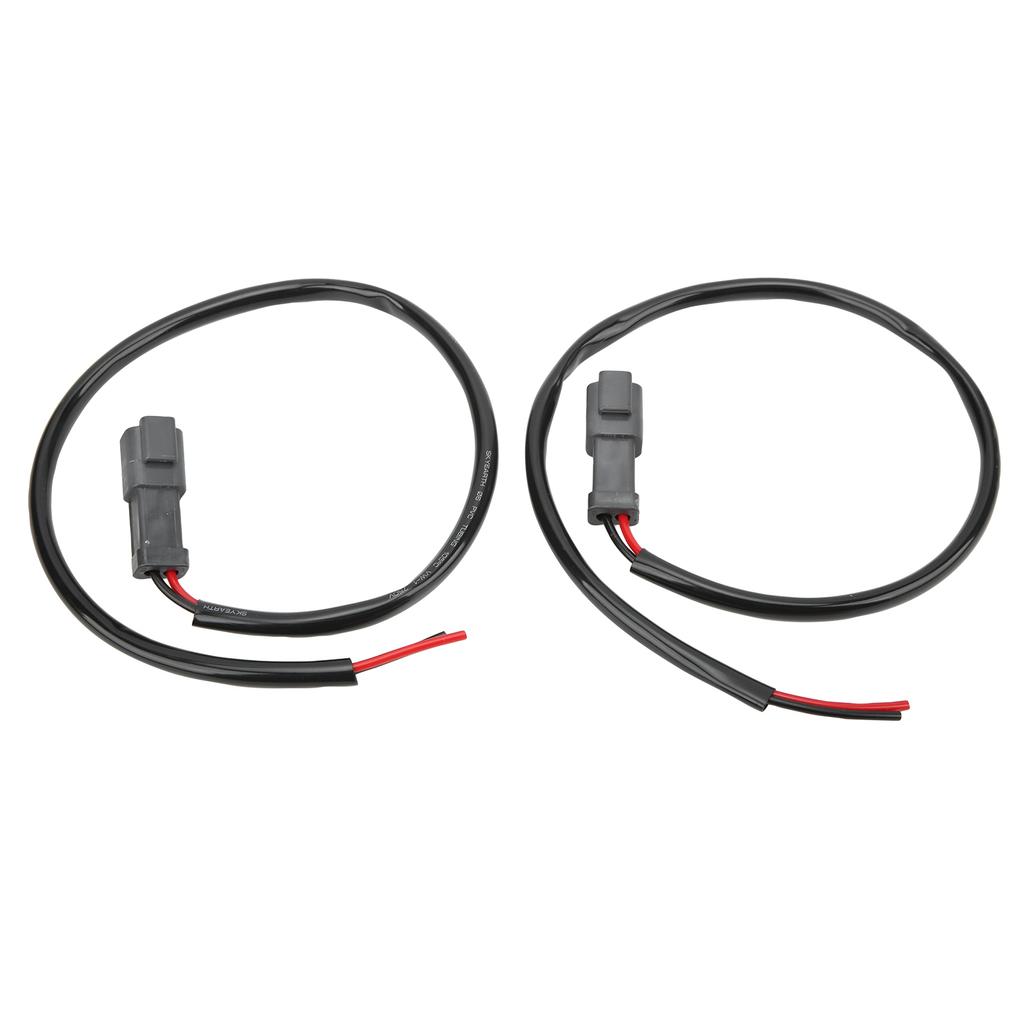 2pcs Wire Harness Connectors 2 Pin Waterproof Electrical Connectors for Industrial Equipment Bicycles Vehicles 750V