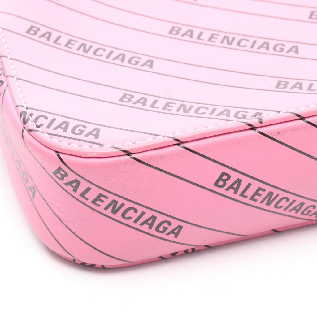 Used BALENCIAGA EVERYDAY Camera Bag XS Shoulder Bag 552372 leather Pink Black Used Women