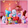 Bandai (БАНДАЙ) BT21 Друзья 4 Жевательная резинка Пищевая игрушка [Продажа коробкой/Набор из 12 штук]