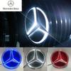 For Mercedes Benz Car Front Grilled Star Emblem LED Illuminated Logo White Blue Red Ligh for Mercedes Benz W166 X205 GLS350 400