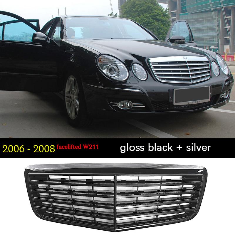 Решетка переднего бампера GT Panamericana для 2003-2008 Mercedes E Class W211 S211 E200 E230 E240 E270 E280 E320 E350 E420 E400 E500
