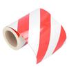Светоотражающая лента Водонепроницаемая светоотражающая лента безопасности Предупреждающая маркировка Красно-белая светоотражающая пленка