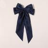 Color Two-layers Oversize Bow Women Bow Hair Clip Ribbon Hairpins Spring Clips Hair Accessories