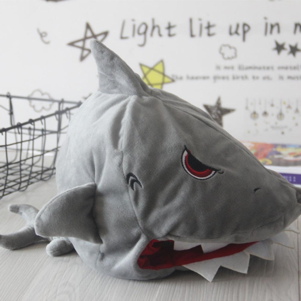 Comfortable Shark Hat Funny Design Shark Hat Mask Prop Animal Headwear  Cosplay