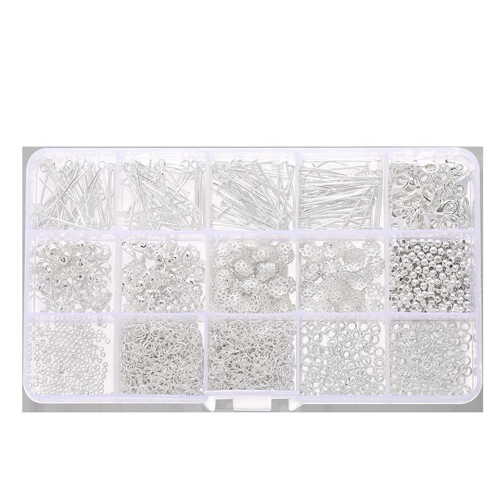 Lobster Clasps Jewelry Making Kit 15 Grids Bracelet Making Tools Earring Making Supplies