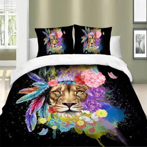 Comforter Fantasy Lion Bedding Decoration Gift First Choice Suitable For Children Boys Girls And Adults Warm Soft Breathable