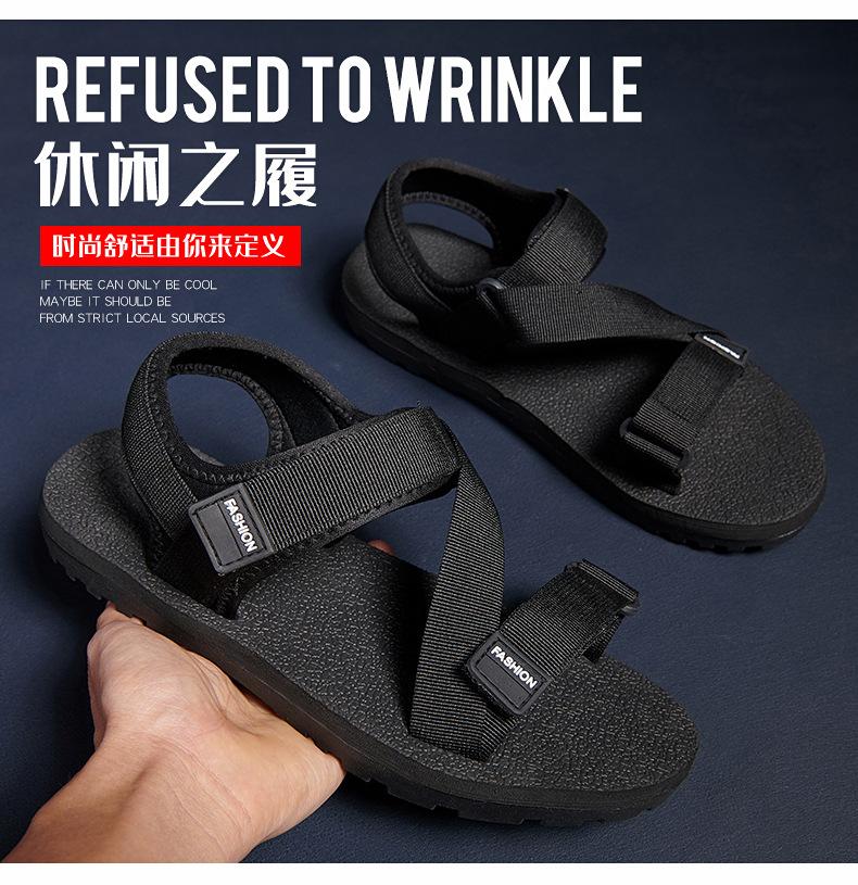Мужские сандалии Простые повседневные летние туфли Удобные кроссовки Сандалии для отдыха на пляже 2024 Новые мужские повседневные сандалии обувь