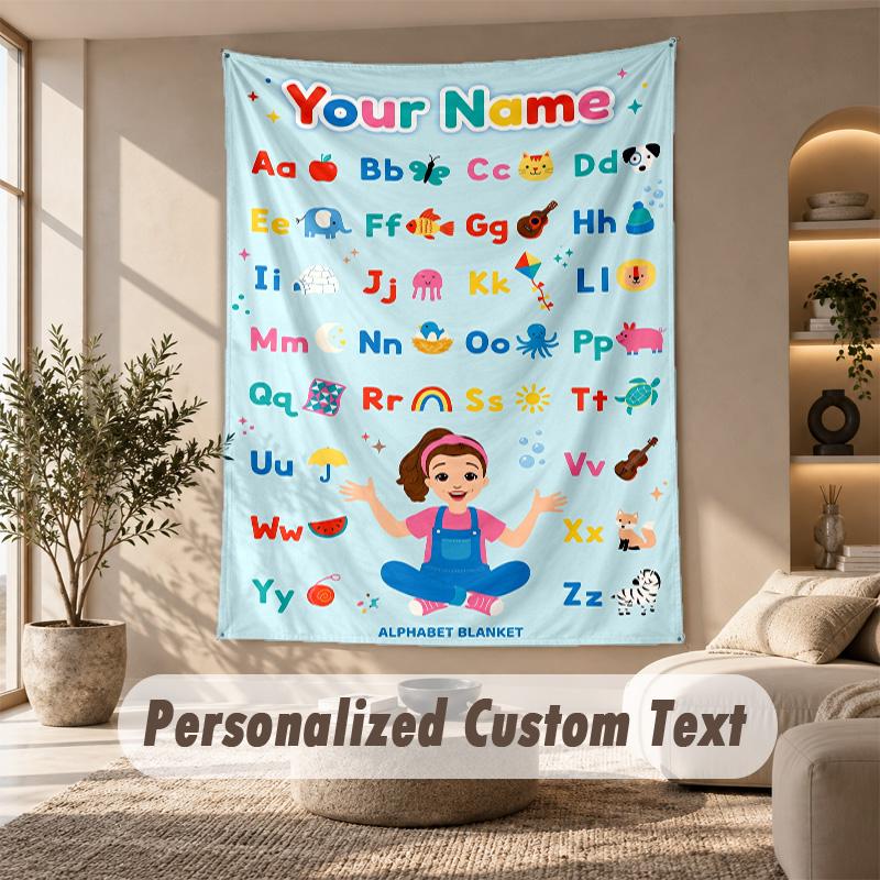 ms rachel Tapestry, Personalized Custom Text, Wall Hanging Tapestry For Living Room Home Wall Decor