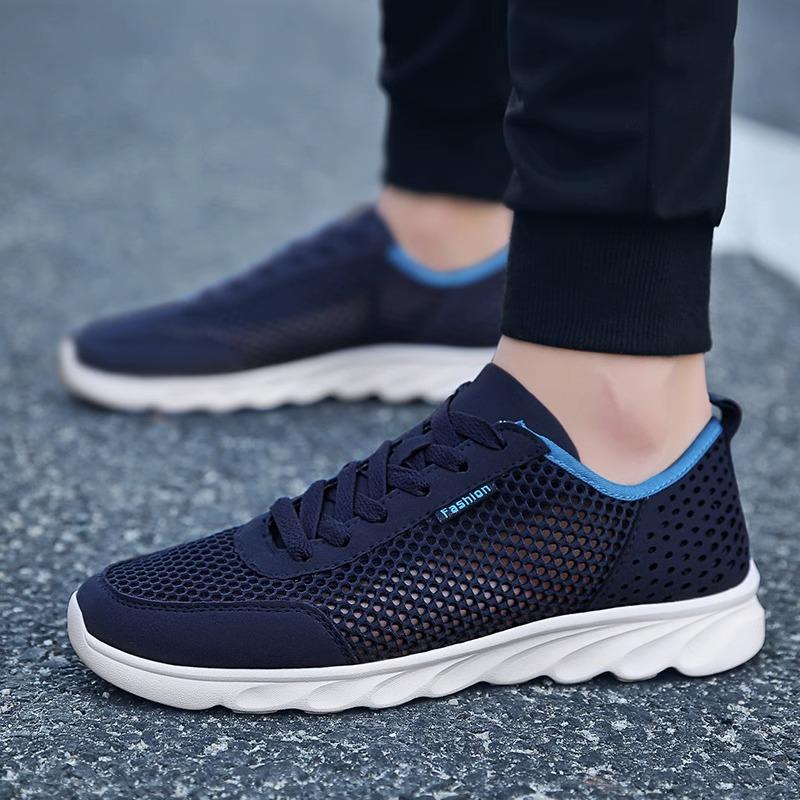 Summer sports and leisure sandals large size breathable mesh shoes summer hollow mesh thin