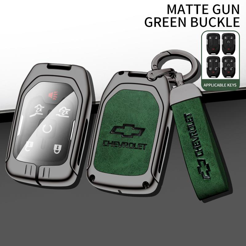 AABHO1 Alloy Car Remote Key Case Cover Shell For Chevrolet Chevy Malibu Camaro Cruze Traverse Spark Equinox Sonic Volt Bolt Accessories