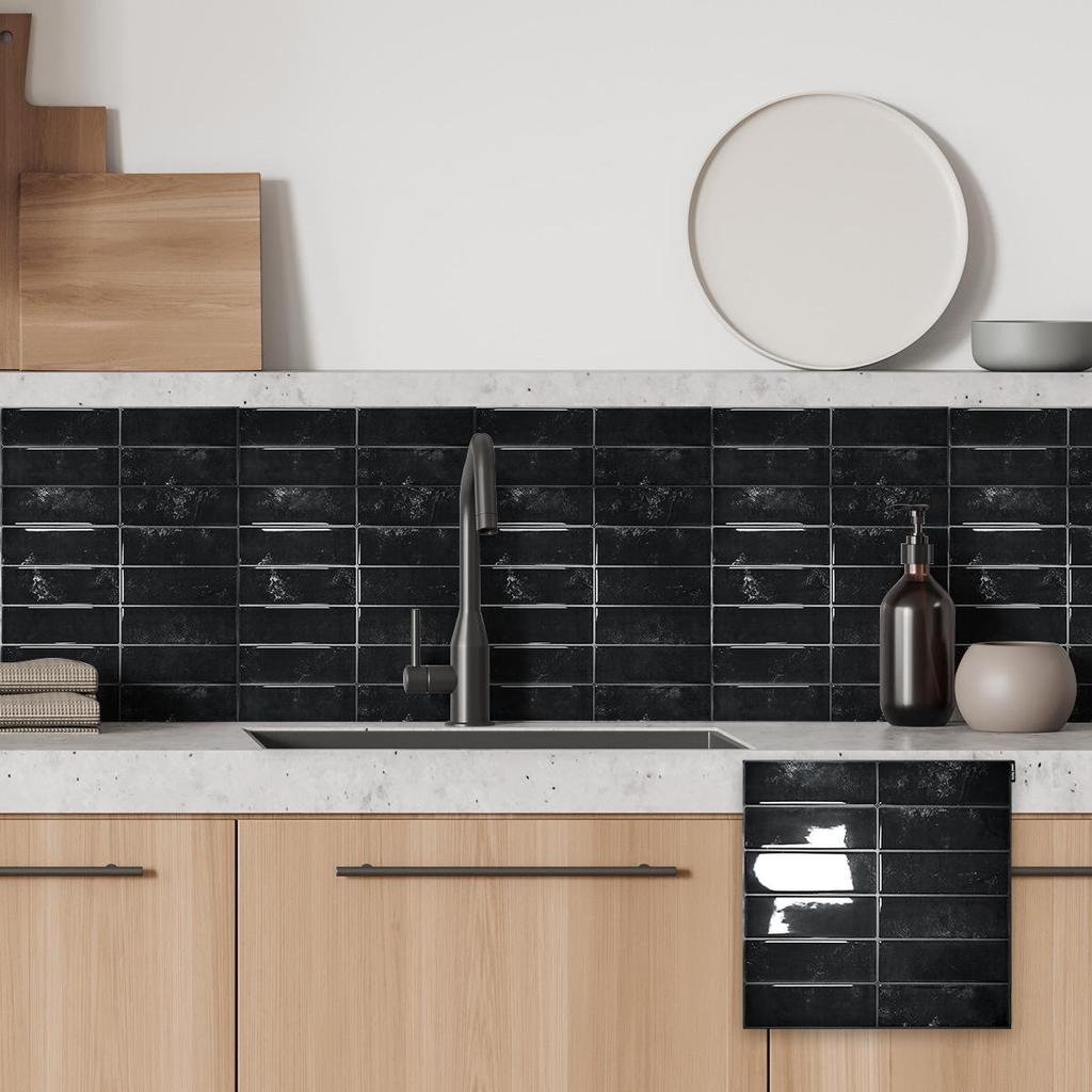 Мраморная Склейка Неправильной Формы Самоклеящаяся Водонепроницаемая ПВХ Наклейка на Стену для Декора Кухни и Ванной Комнаты