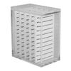 5 Layers Acrylic Eyelash Storage Box Clear Single Eyelash Implant Holder Case for Makeup Display