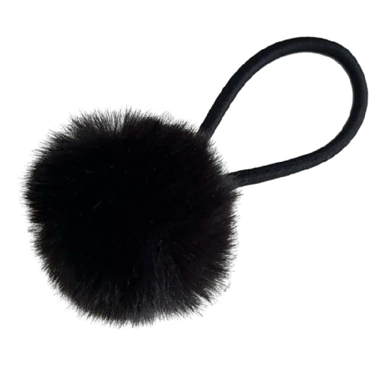 2 шт. Милые резинки для волос для девочек, нескользящие, с помпонами, заколка-скранчи, аксессуары для волос