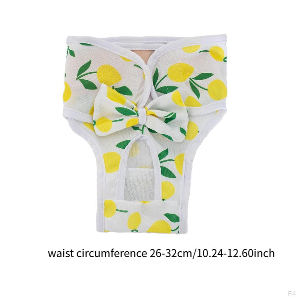 Подгузники для собак Трусики от течки Удобные Многоразовые Непромокаемые Пеленки Защита Легко чистить Собаки