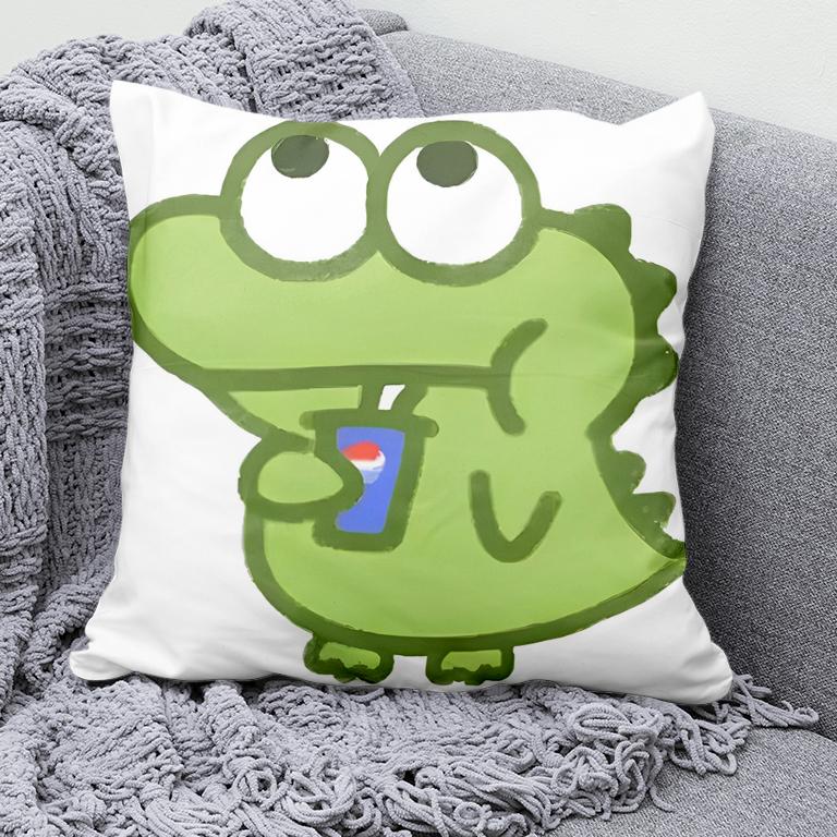 Милый аллигатор диван наволочка украшение для общежития офис гостиная дома наволочка