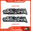 New 24242274 24263196 6T40 6T45 TCU Filter Gasket 6T40E 6T45E Control Valve Solenoid Gasket for Buick Opel Chevolet Saab