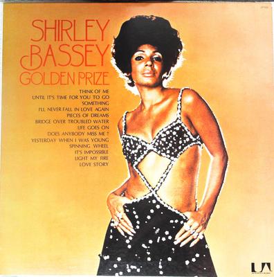 Пластинка LP SHIRLEY BASSEY - Shirley Bassey Golden Prize GP509 UNITED ARTISTS 1977 Япония Оби Поп Б/у