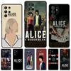 Чехол для телефона Alice in Borderland Для Samsung Galaxy S24 S25 S23 S22 Ultra Note 10 20 Plus S20 S21 FE Чехол